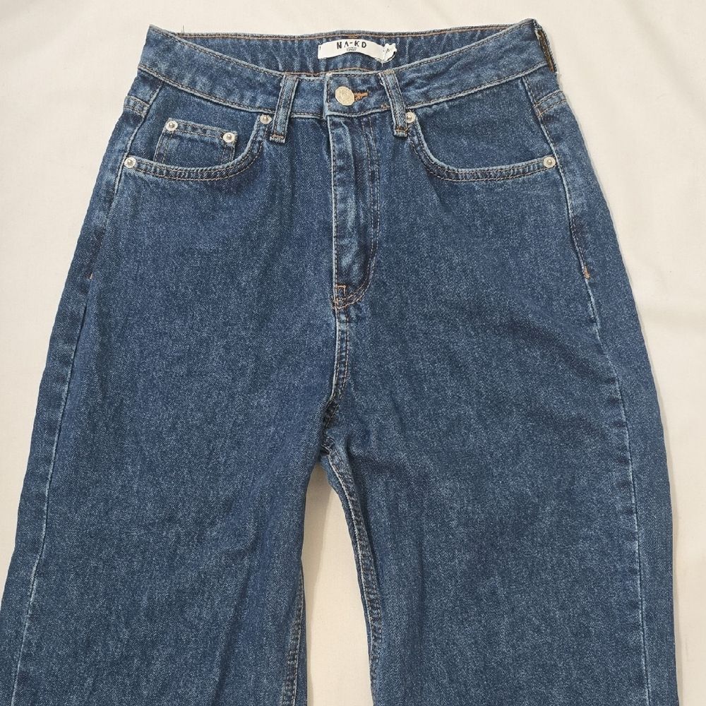 NA-KD Women's Classic Denim Straight Leg Jeans 36